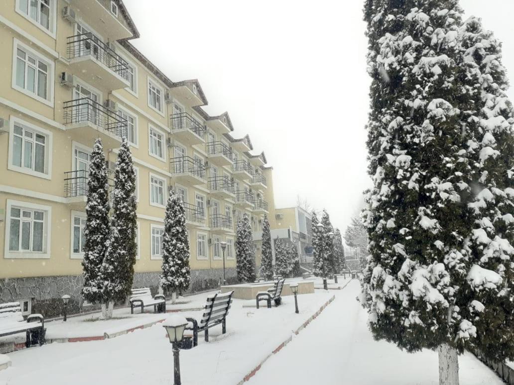 Gabala Hotel Dasca Bagian luar foto